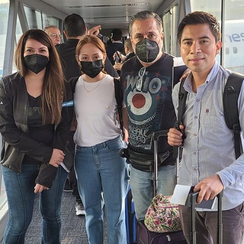 Artistas guatemaltecos que participarán en el Primer Encuentro de Alfombristas en Panamá