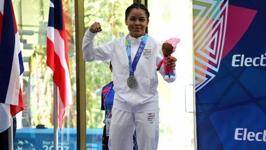 Aylin Jamez entró a la historia al ganar plata en Juegos Centroamericanos y del Caribe 2023