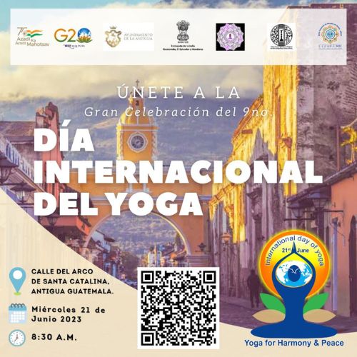 Clase gratuita de yoga por el Día Internacional del Yoga en Antigua Guatemala 2023