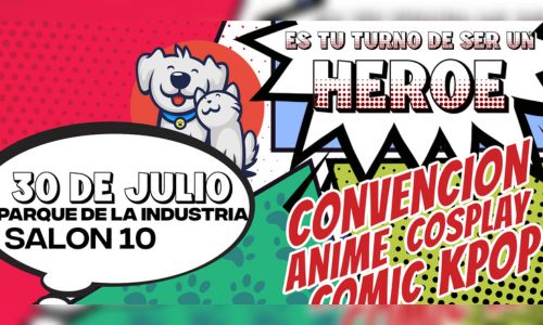 Convención de anime a beneficio de refugios de animales en Guatemala 2023