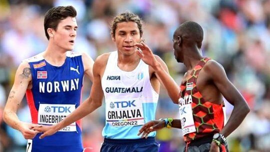 Diamond League Luis Grijalva volverá a la pista en los Oslo Bislett Games 2023
