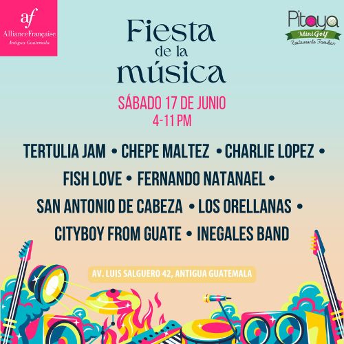 Fiesta de la música en Antigua Guatemala 2023