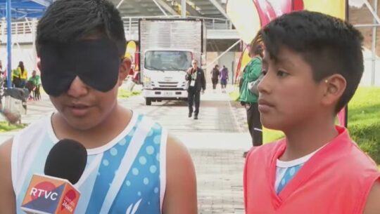 Noticiero colombiano destacó el talento de Jorge y Élmer Guarcax, representantes en Juegos Parapanamericanos de 2023, junio 2023