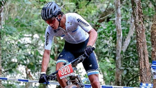 Gabriel Sáenz subió al podio en la Swiss Bike Cup 2023