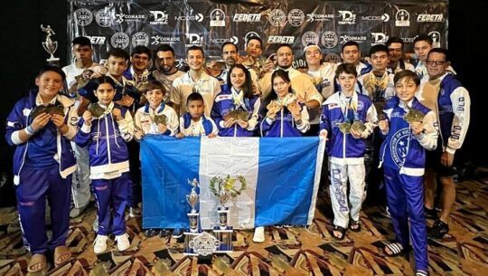 Guatemala conquistó 33 medallas en el Mexican Open 2023 de kickboxing