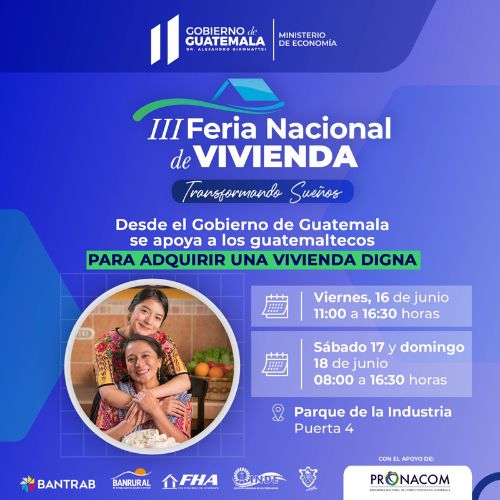 III Feria Nacional de la Vivienda en Guatemala Junio 2023