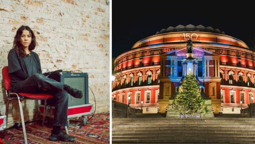 La artista guatemalteca Mabe Fratti se presentó en el Royal Albert Hall, junio 2023