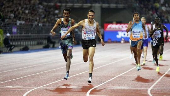 Luis Grijalva brilló con un histórico tercer lugar en la Diamond League de Florencia 2023