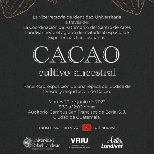 Presentación «Cacao cultivo ancestral» en Guatemala 2023