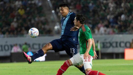 Resultado del partido amistoso México vs Guatemala, junio 2023