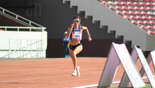 Viviana Aroche impuso nuevo récord nacional en atletismo