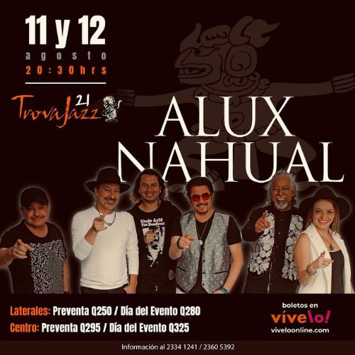 Conciertos de Alux Nahual en TrovaJazz 2023