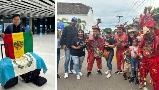 El grupo de la Danza Prehispánica de las Guacamayas se presentó en Panamá