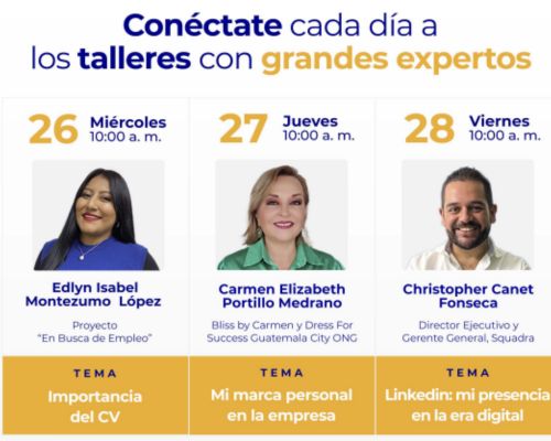 Expo Empleo Nacional, feria de empleo virtual en Guatemala 2023