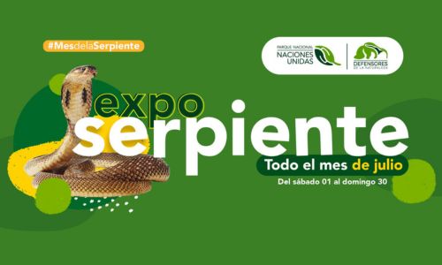 Exposición de serpientes en Parque Naciones Unidas Guatemala 2023