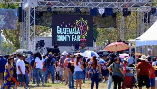 Guatemala County Fair en Los Ángeles, California, julio 2023