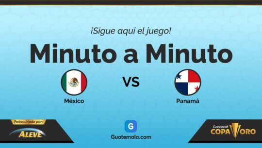 Minuto a minuto en vivo México vs Panamá en la final de la Copa Oro 2023