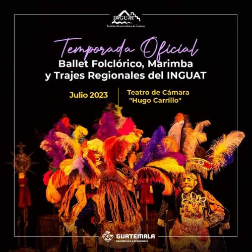 Presentaciones del Ballet Folclórico del INGUAT en Guatemala 2023