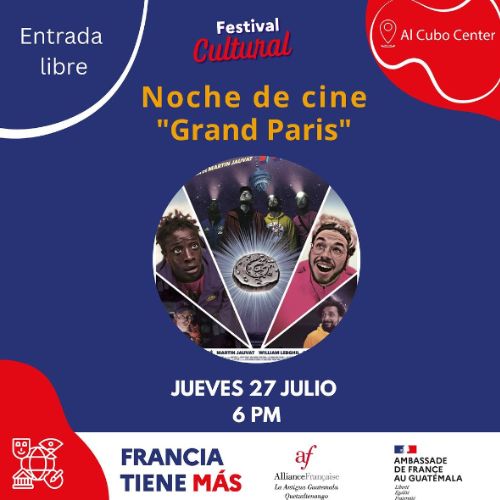Proyección de la película Grand Paris en Sacatepéquez 2023
