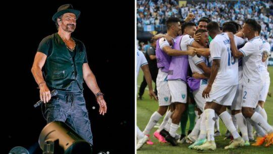Ricardo Arjona celebró la clasificación de Guatemala a los cuartos de final de la Copa Oro 2023