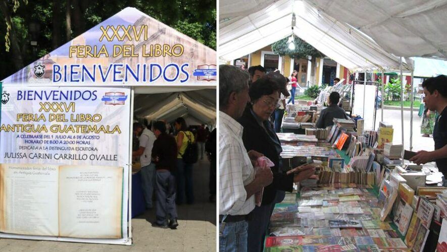 XXXVI Feria del Libro en Antigua Guatemala | Julio-Agosto 2023