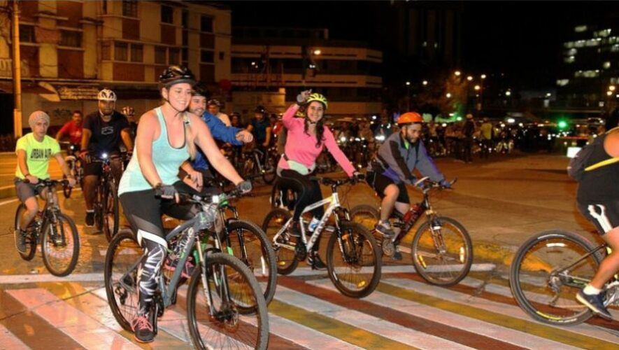 Recorrido nocturno en bicicleta por Sacatep&eacute;quez | Agosto 2023