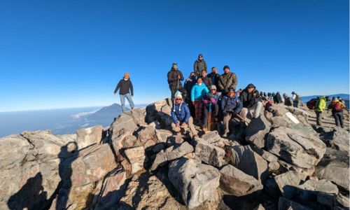 Ascenso al volcán Tajumulco, San Marcos 2023