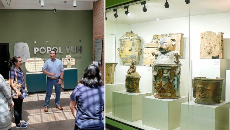 Recorridos guiados en el Museo del Popol Vuh de Guatemala