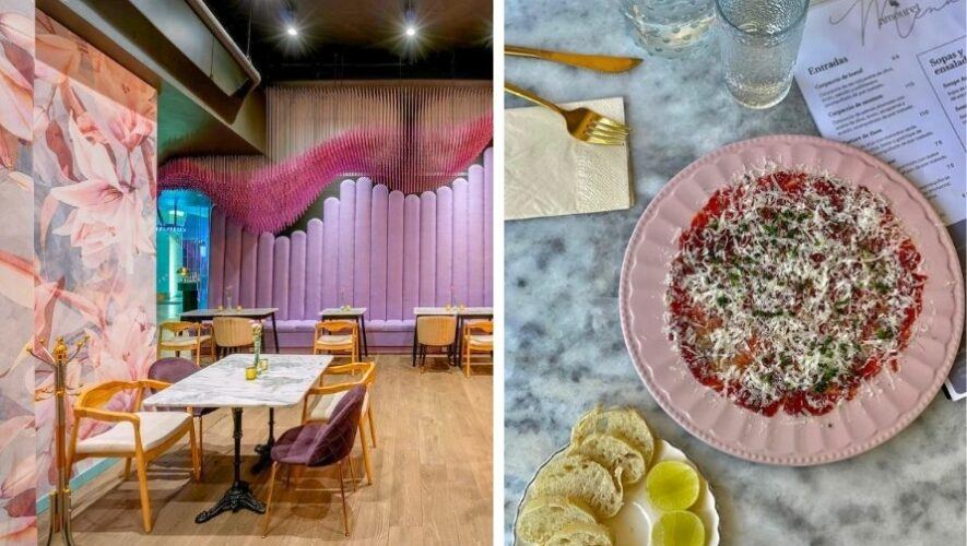 Restaurante Amouret, un espacio para brunch en la zona 10 capitalina