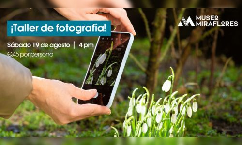 Taller de fotografía en Museo Miraflores 2023