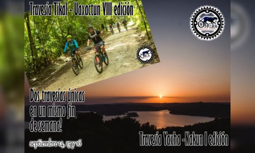 Travesía en bicicleta Tikal-Uaxactún 2023