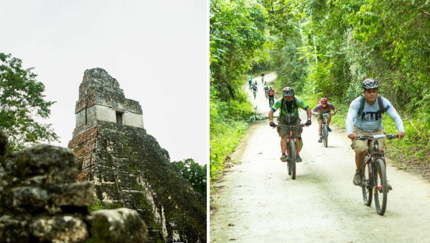 Traves&iacute;a en bicicleta Tikal-Uaxact&uacute;n | Agosto 2023