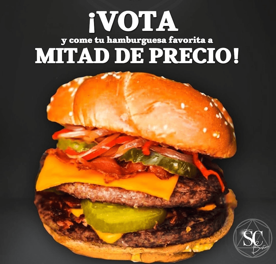 Restaurantes con promociones por votar