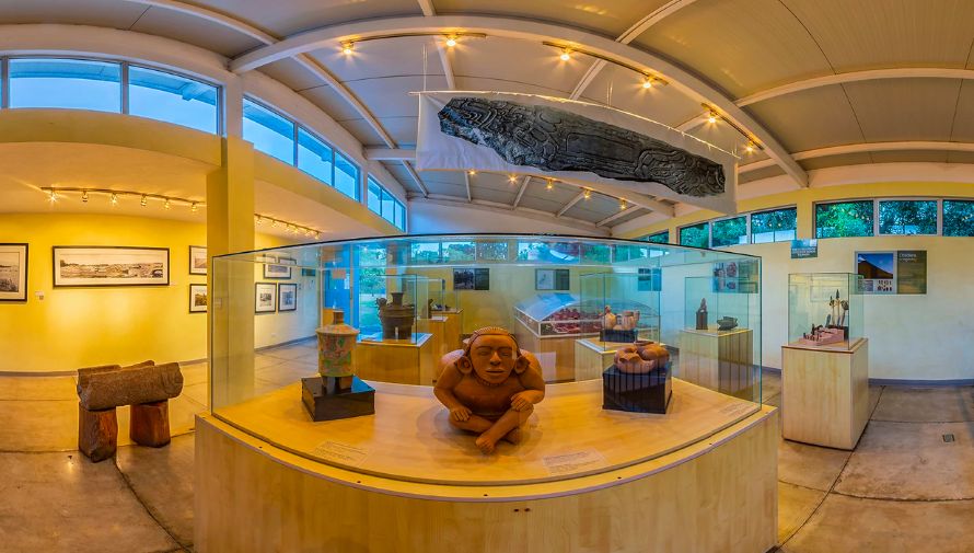 museo dentro del Sitio Arqueológico Kaminaljuyú