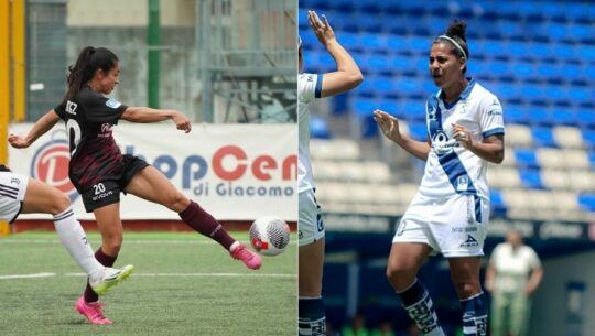 Aisha Solórzano y Analu Martínez anotaron con sus equipos en el extranjero, septiembre 2023