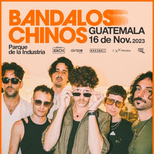Concierto de Bandalos Chinos en Guatemala 2023