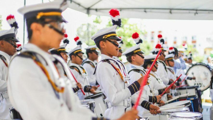Desfile de bandas escolares por la Independencia de Guatemala | Septiembre 2023