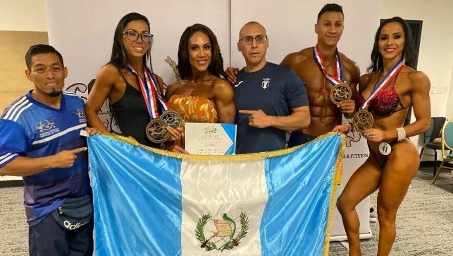 Guatemala brilló con 5 medallas en el IFBB Campeonato Panamericano y Miami Grand Prix 2023