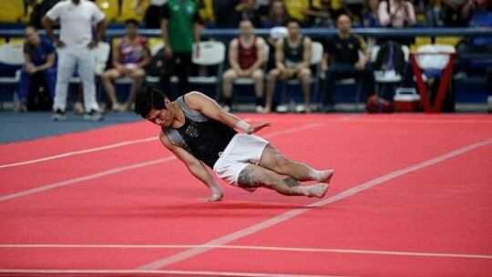 Jorge Vega culminó en el sexto lugar de la Copa Mundial de Gimnasia 2023 en Francia (1)