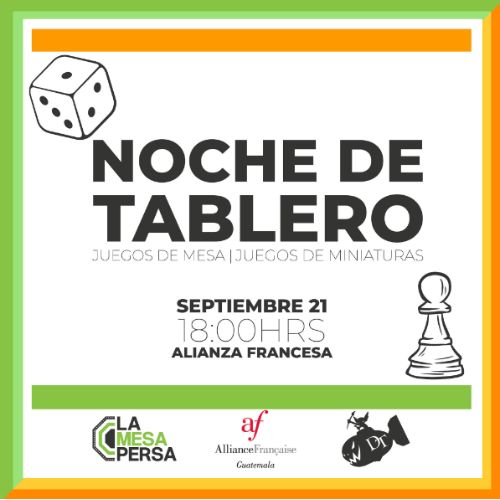 Noche de juegos de mesa en Ciudad Guatemala 2023