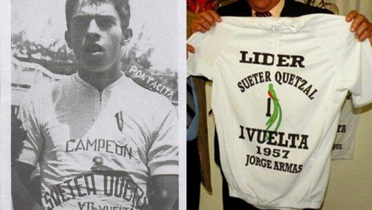 Suéter Quetzal El histórico maillot que vistió al líder de la Vuelta a Guatemala (1)