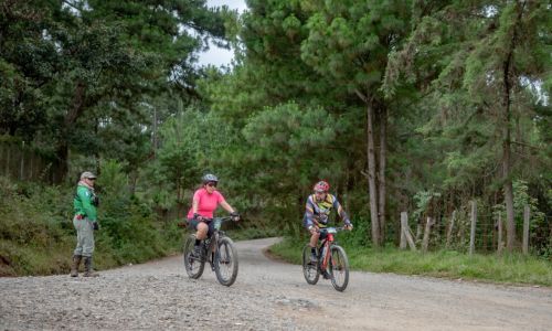 Travesía MTB y observación de eclipse en el sitio arqueológico Mixco Viejo 2023
