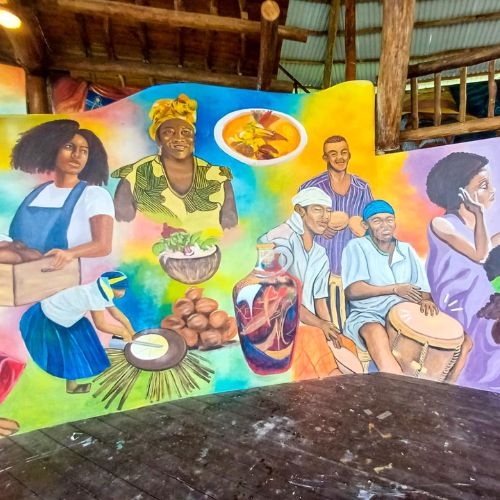 _nuevos murales artísticos en Livingston