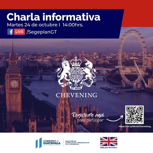 Charla informativa sobre becas Chevening 2023