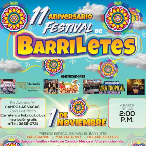 Festival de barriletes de Mixco 2023