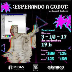 Obra de teatro «Esperando a Godot» en la Ciudad de Guatemala Noviembre 2023 