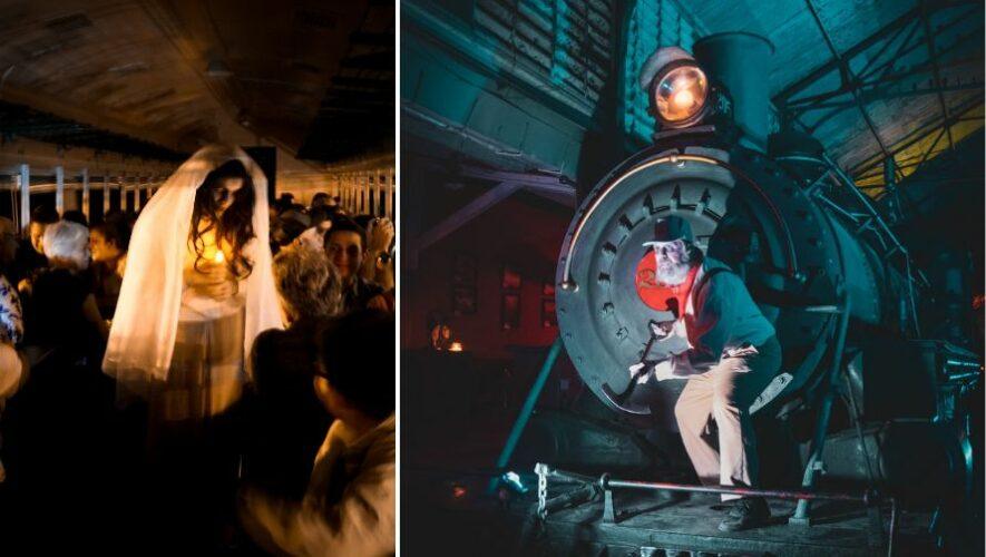 Recorridos nocturnos de terror del Museo del Ferrocarril de Guatemala | Octubre 2023
