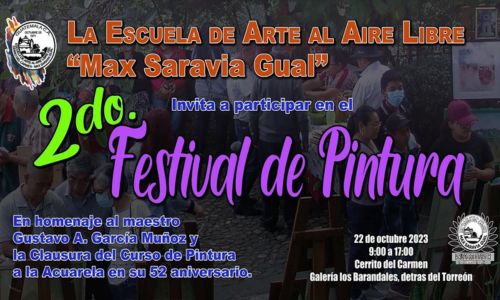 Segundo Festival de Pintura en el Cerrito del Carmen