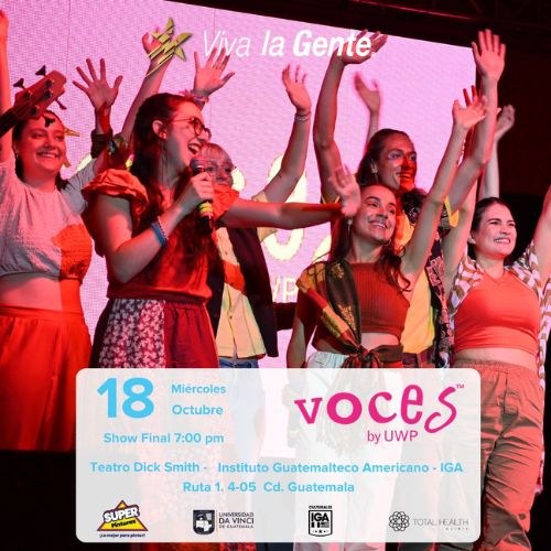 Show musical «Voces» Guatemala
