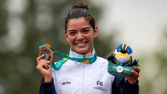 Sophia Hernández se colgó bronce histórico en los Juegos Panamericanos de Santiago 2023 (1)